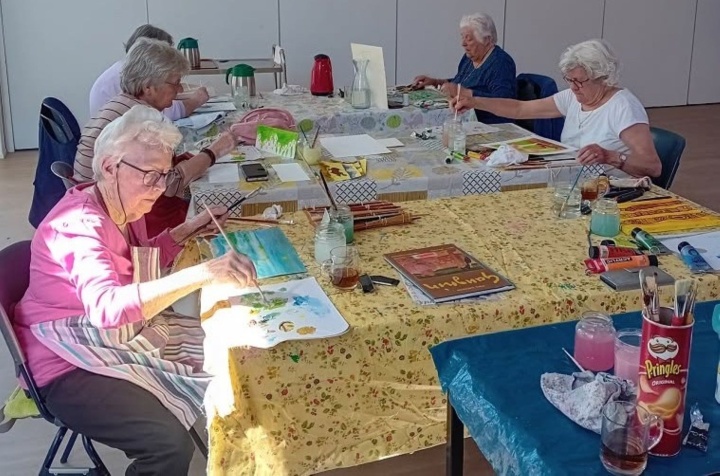 bilderdijkhof ontmoeten creatief uithoorn schilderen wijkcentrum